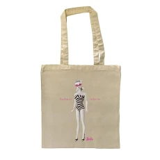 Barbie Barbara Roberts Iconic Zebra Swimsuit Tote Bag Barbie Barbara Roberts Iconic Zebra Swimsuit Tote Bag