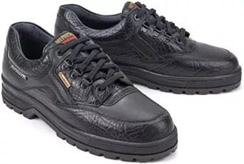 Barracuda Gore-TEX Men's Lace-Up Shoes - Leather - Waterproof (Black, Numeric_5_Point_5)