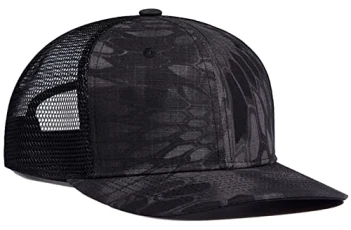 Baseball Cap Boy Men Classic Mesh Back Trucker Hat Flat Brim Hat Adjustable Snapback Summer Outdoor Cap 55-60 cm