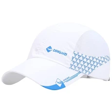 Baseball Cap Men Summer Mesh Baseball Cap Men Women Summer Fashion Outdoor Casual Sun Protection Baseball Caps Visor Hats Snapback Cap Black Sports Cap Men Breathable, White, One Size Fits All