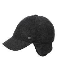 baseball cap with earflaps - men's cap in wool blend - perfect for the cold season - Size 55-62 baseball cap with earflaps - men's cap in wool blend - perfect for the cold season - Size 55-62