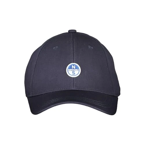 Baseball Cap with Navy Blue Logo 0802, marine, One size