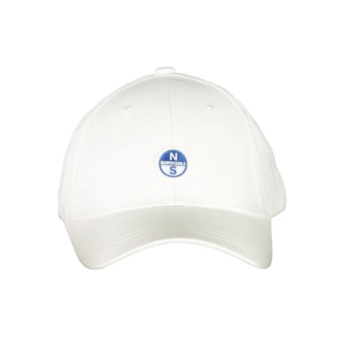 Baseball Cap with White Logo 0101, White