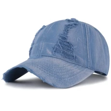 Baseball Caps for Women - Denim Ladies Adjustable Cap Washed Vintage Retro Caps for Women Gifts