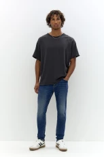 Basic Skinny Jeans - Dark blue