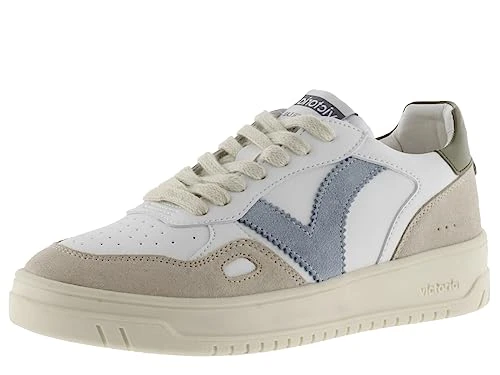 Basket Unisex Seoul Skin Effect & Pieces Contrast Color & Suede 1257101 for Adult, khaki, 8 UK