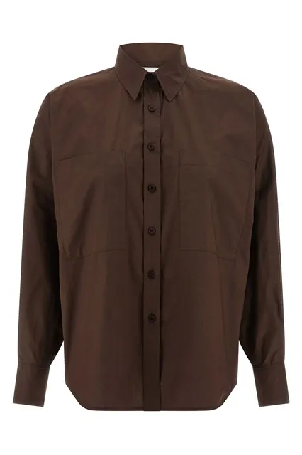 Bat sleeve shirt - Brown