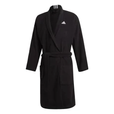 BATHR Value UX Robe, Unisex Adult, Black, S