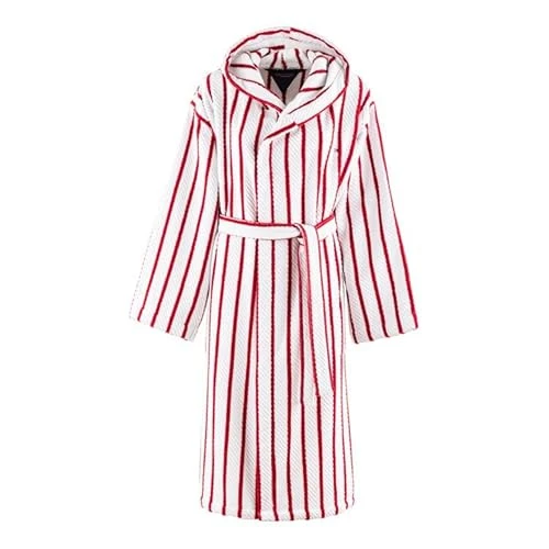 Bathrobe with Hood Code, red, L