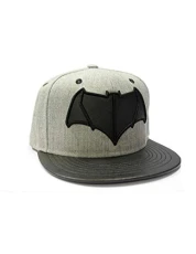 Batman v Superman Logo Snapback Cap grey-black Batman v Superman Logo Snapback Cap grey-black