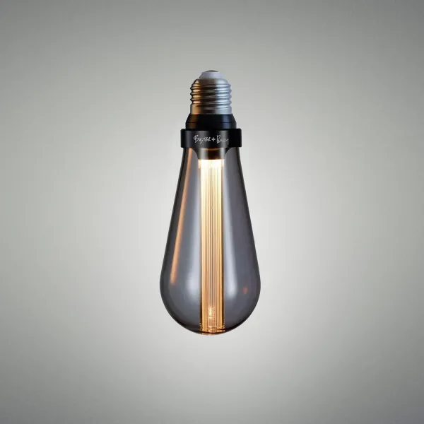 BB-TD-E27-D-SM-C Buster Bulb - Teardrop - Dimmable Light Bulb Smoked