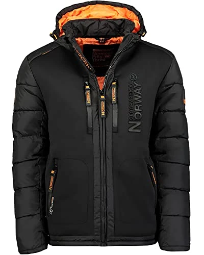 Beachwood Men - Men's Autumn Winter Warm Padded Jacket - Warm Coat Jacket - Long Sleeve Windbreaker 