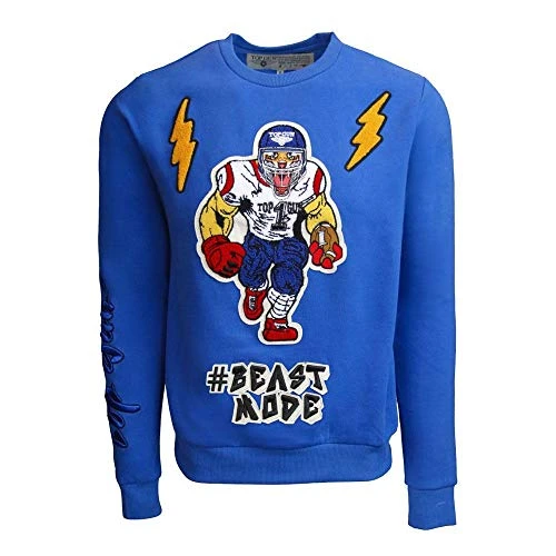 Beast Mode Crewneck Sweatshirt Royal Blue