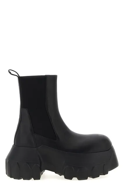 Beatle Mega Tractor ankle boots - Black
