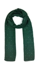 Beautiful Ladies Women Girls Stone Studded Large Oversized Maxi Soft Shawl Scarf Hijab Sarong Wrap (Bottle Green)