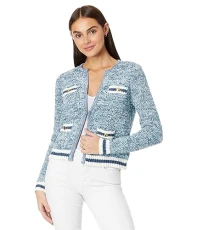 Beckington Cardigan, Abaco Blue Marl, L
