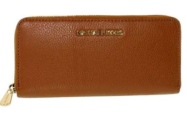 Bedford Zip Around Continental Leather Luggage Brown Wallet Bedford Zip Around Continental Leather Luggage Brown Wallet