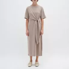 Beige Kainoa Midi Dress