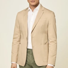 Beige Tailored Jacket
