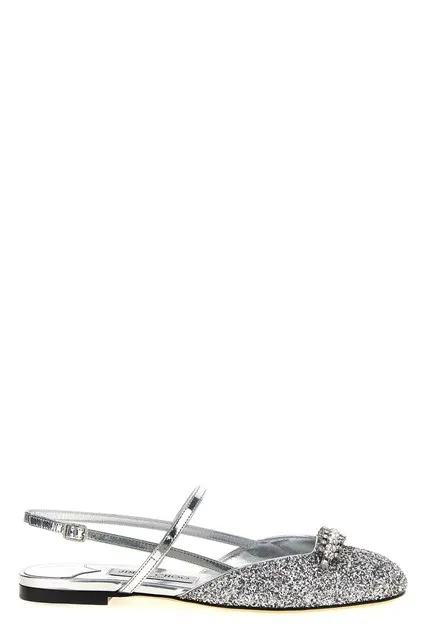 Belinda slingback - Silver