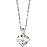 Bella Diamond Heart Necklace