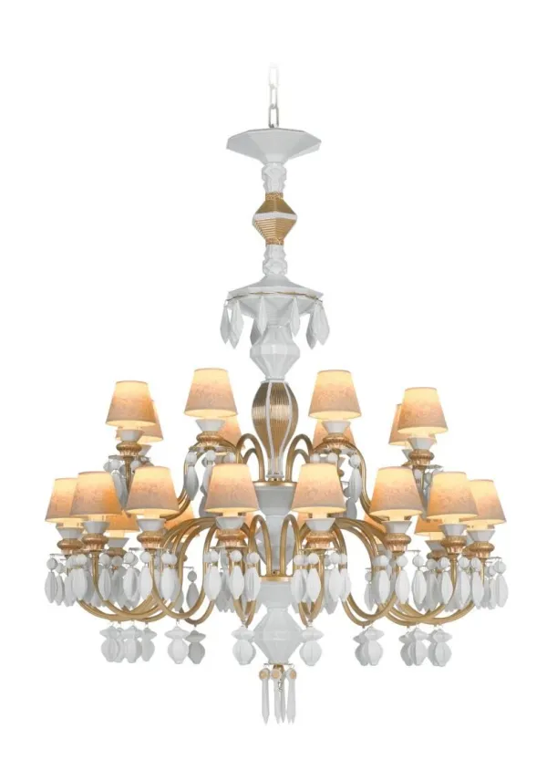Belle De Nuit Chandelier Lights - Gold (CE/UK/CCC)