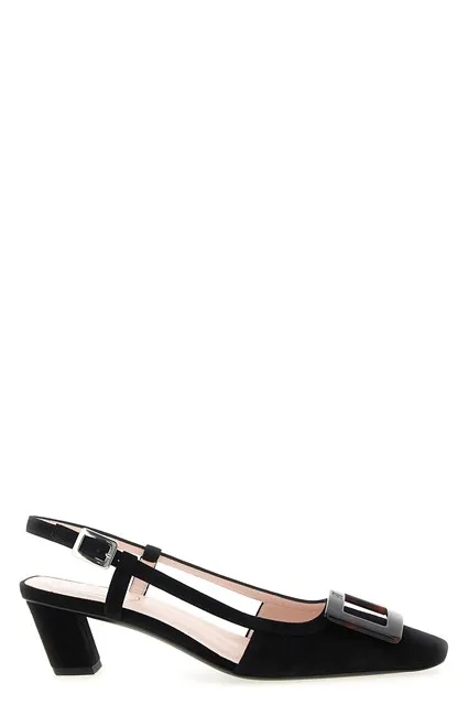 Belle Viver slingback - Black