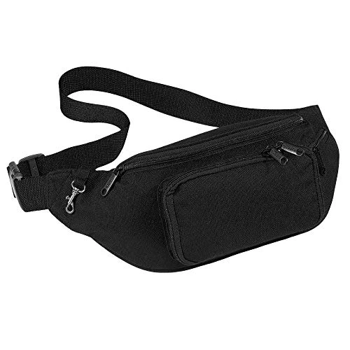 Belt Bag - 2 Litres (Pack of 2) (One Size) (Black)