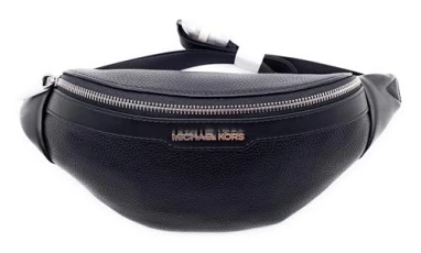 Belt Bag I Waist Bag I Bum Bag I Genuine Leather I Women I Men I Black 2354, black, standard size, Belt bag, bum bag, waist bag