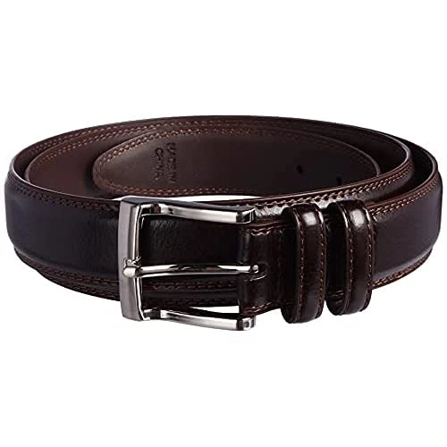 Belt - Pebble Grain Leather Belt mens