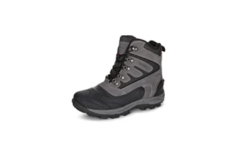 Bend Hiking Snow Boots for Men Waterproof Shell Aggressive Lug Pattern, Castlerock, 8 UK