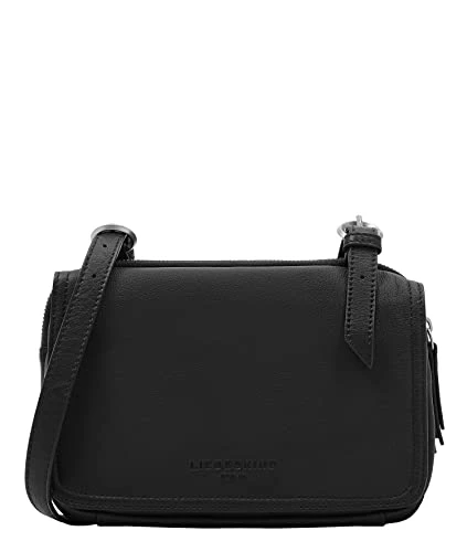 Berlin Women's Mareike Crossbody Satchel Bag, Black, Small