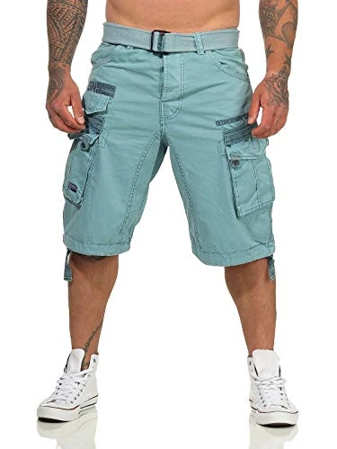 bermuda shorts Parasol Men, Color:Blue, Size pants:M