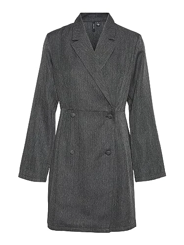 Bestseller A/S Women's Vmolla LS Short Blazer Dress WVN, Black, S