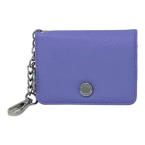 Bfold Clip On Card Case Wallet with Keyring, Digital Lavendar, One Size,  Women's Card Case