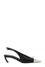 Bico slingbacks White/Black Size