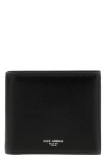 Bifold Mens wallet Black Size U
