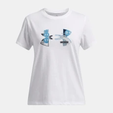Big Logo Fill Girls Short Sleeve White / Harbor Blue / Ether Blue YMD ( 59 in) Big Logo Fill Girls Short Sleeve White / Harbor Blue / Ether Blue YMD ( 59 in)