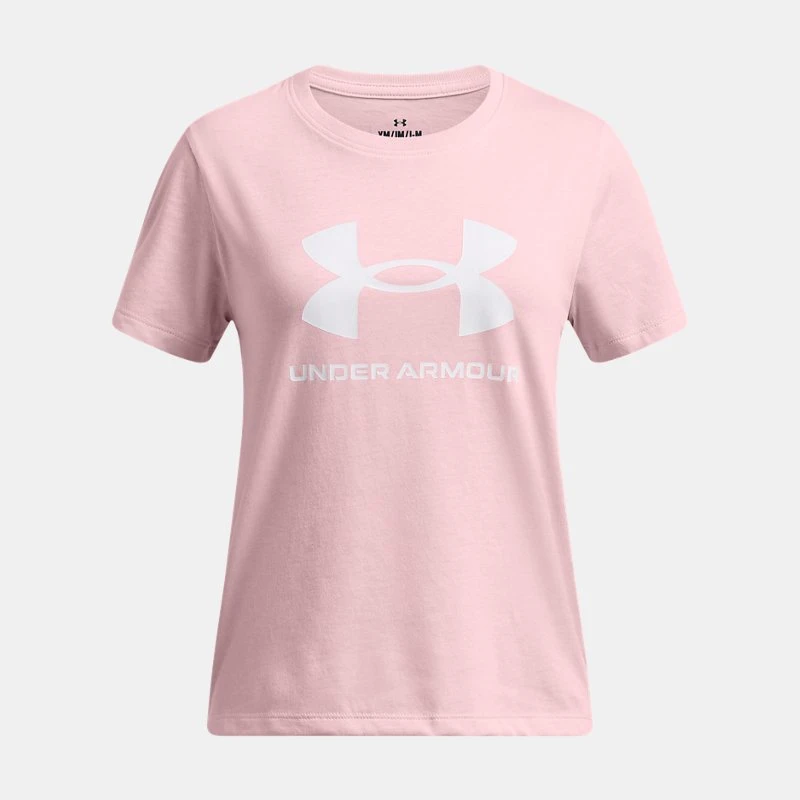 Big Logo Girls Short Sleeve Prime Pink / White / White YMD ( 59 in)
