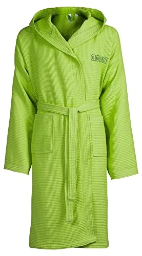 Big Logo Unisex Waffle Bathrobe