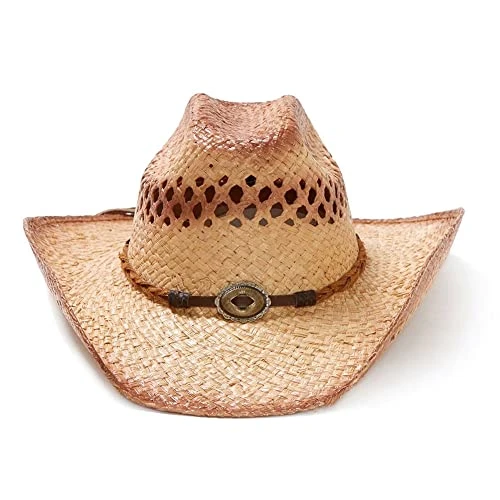 Big River - Shapeable Straw Cowboy Hat - - Medium