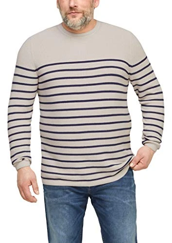 Big Size Men's 131.10.103.17.170.2101089 Pullover Sweater, 03G2, 3XL Plus