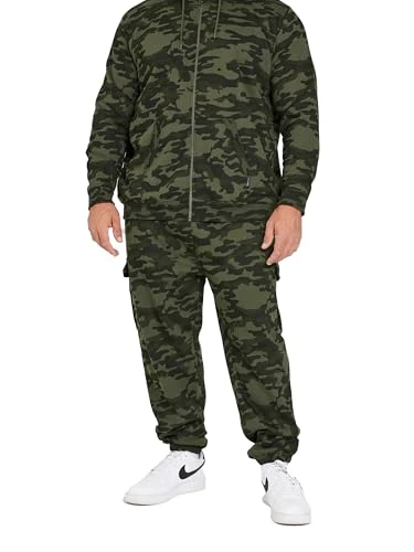 Big & Tall Camo Print Cargo Joggers - Men's - M to 8XL