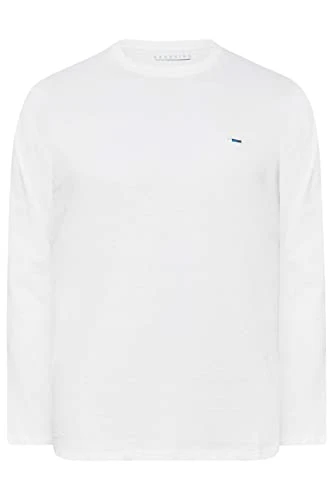 Big & Tall Core Long Sleeve T-Shirt - Men's - M to 8XL White