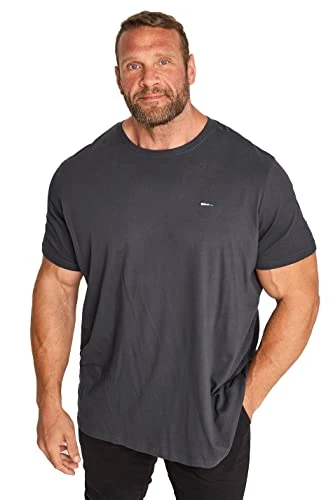 Big & Tall Dark Core T-Shirt - Men's - M to 8XL Grey