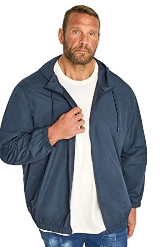 Big & Tall Navy Lightweight Jacket - Men's - M to 8XL