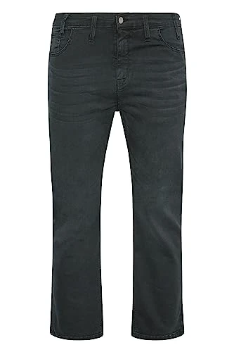 Big & Tall Washed Stretch Jeans - Men's - M to 8XL Black