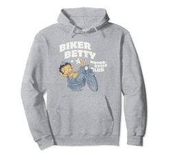 Bikini Biker Betty Pullover Hoodie