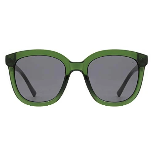 Billy Dark Green Transparent Sumglasses