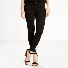 Black 710&trade; Super Skinny Stretch Jeans